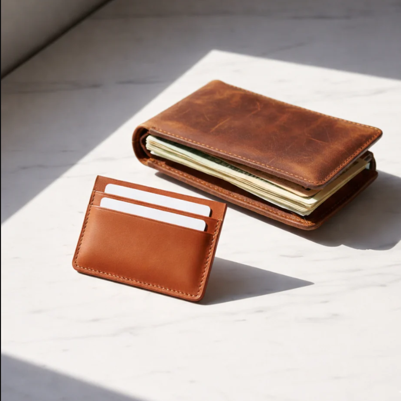 Pourquoi utiliser un porte-carte plutôt qu'un portefeuille ?